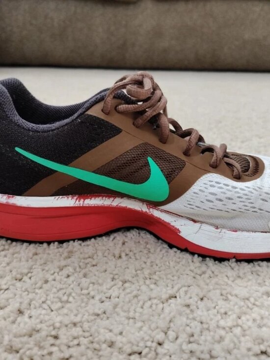 NIKE AIR PEGASUS+ 30 RRS ROAD RUNNER SPORTS CALIFORNIA CALI GREEN BROWN RED 8.5